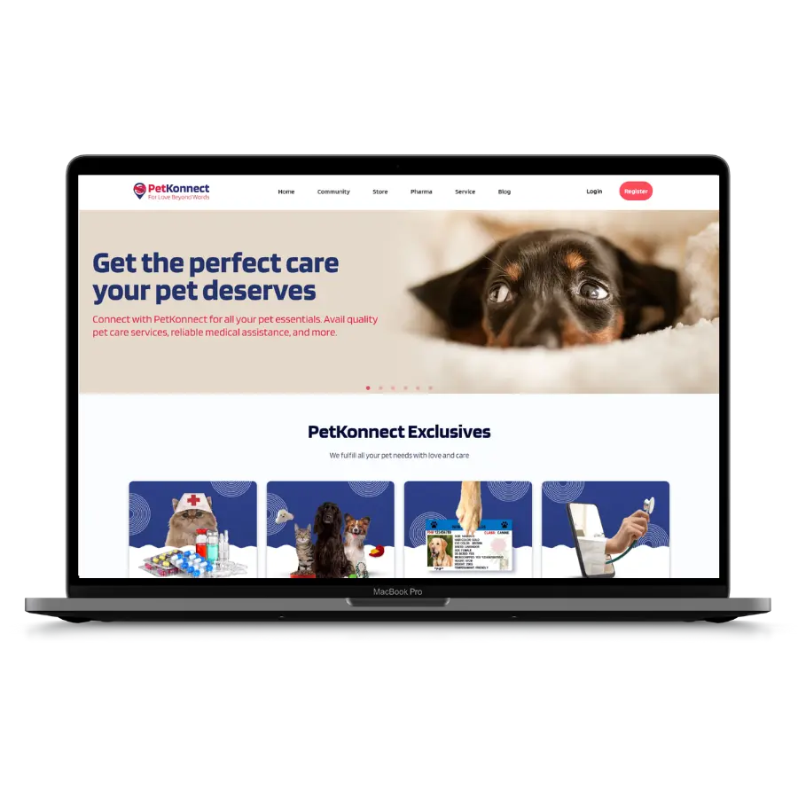 Pet Management Website
