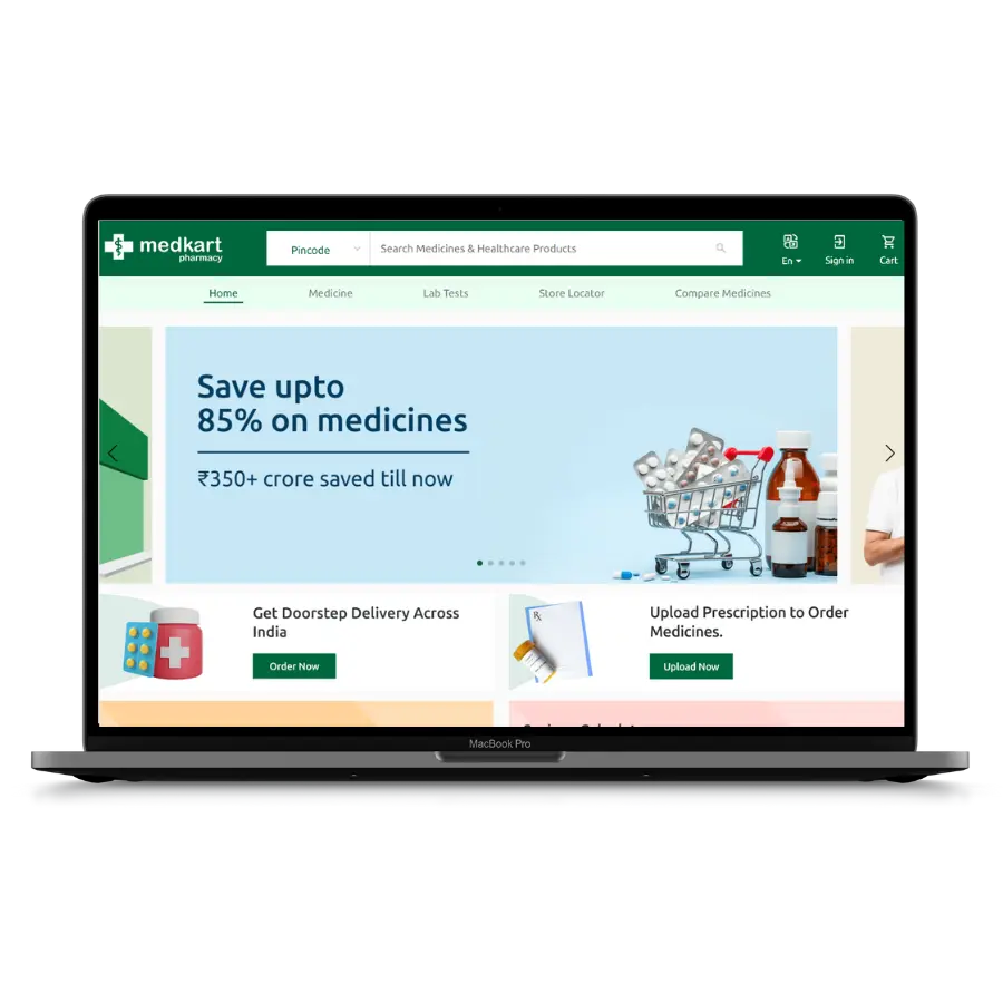 Online Pharmacy Marketplace Website